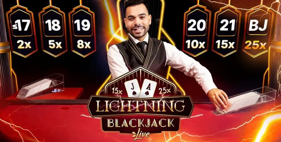Lightning Blackjack – Evolution