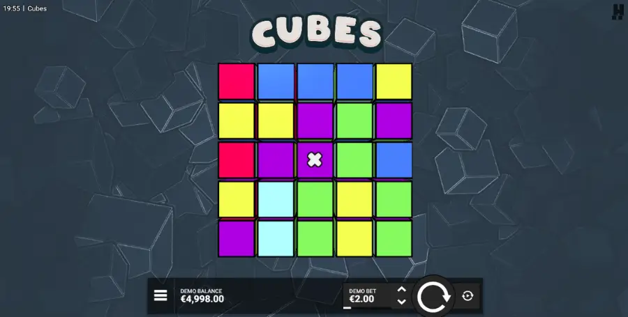 Prikaz Igralnega Avtomata Cubes – Hacksaw Gaming