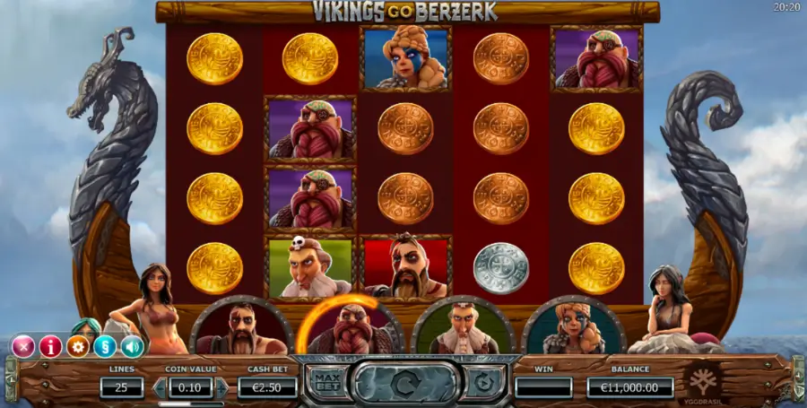 Prikaz Igralnega Avtomata Vikings Go Berzerk