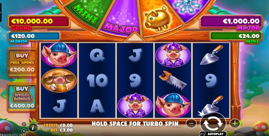 Prikaz Jackpot Igre Brick House Bonanza v Spinando Casino