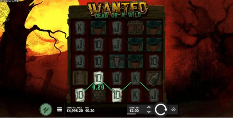 Wanted Dead or a Wild — Hacksaw Gaming