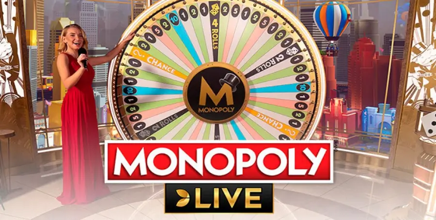 Prikaz Igralnega Šova Monopoly Live