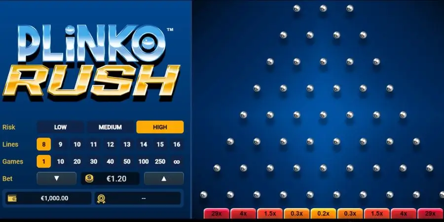 Plinko Rush – Betsoft