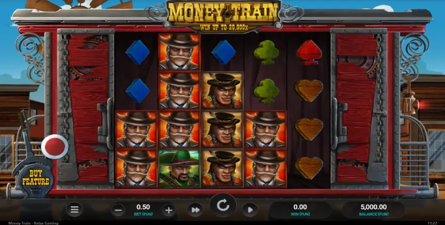 Prikaz Igralnega Avtomata Money Train