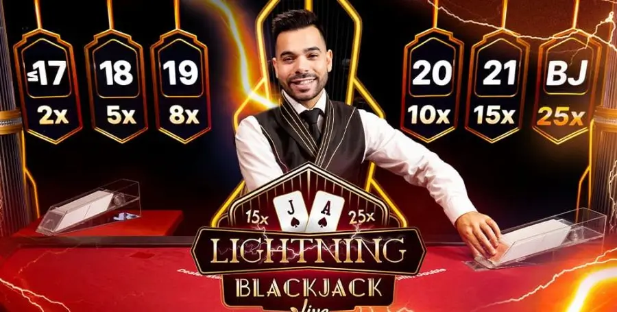 Lightning Blackjack – Evolution (2)