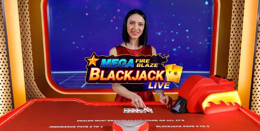 Mega Fire Blaze Blackjack – Playtech
