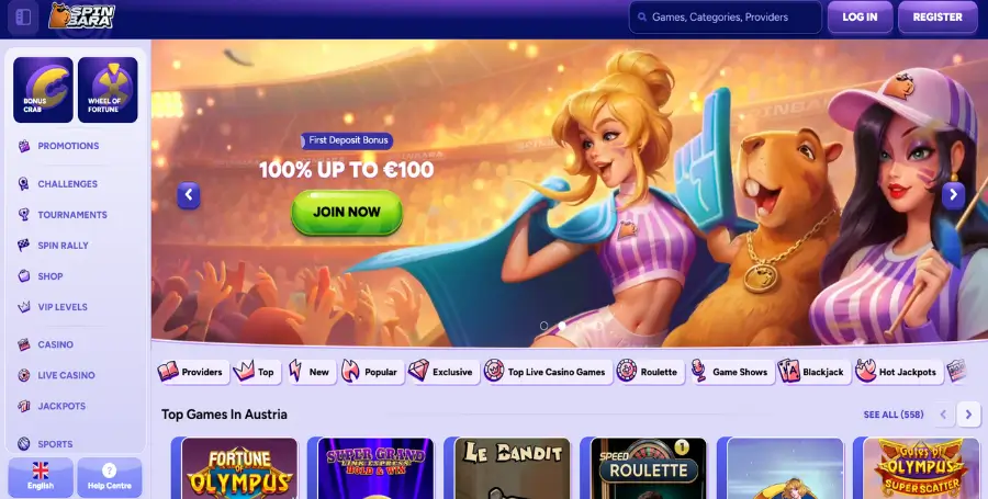 Spinbara casino