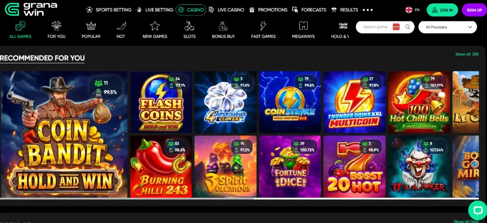Granawin casino