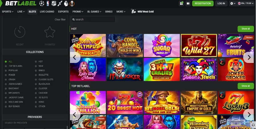 Prikaz Igralnih Avtomatov v Betlabel Casino