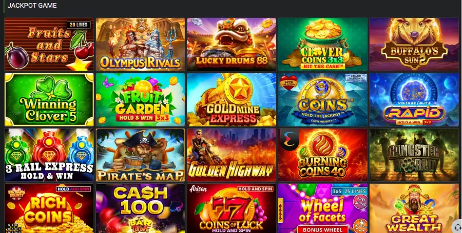 Prikaz Jackpot Iger v Betlabel Casino