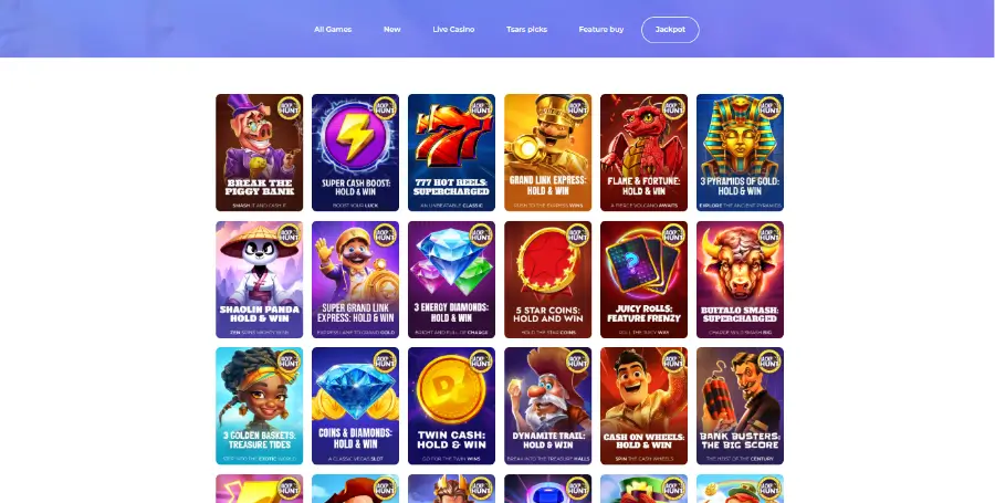 Prikaz Jackpot Iger v Tsars Casino