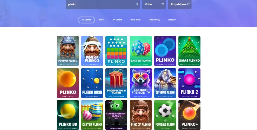 Prikaz Posebnih Iger v Tsars Casino